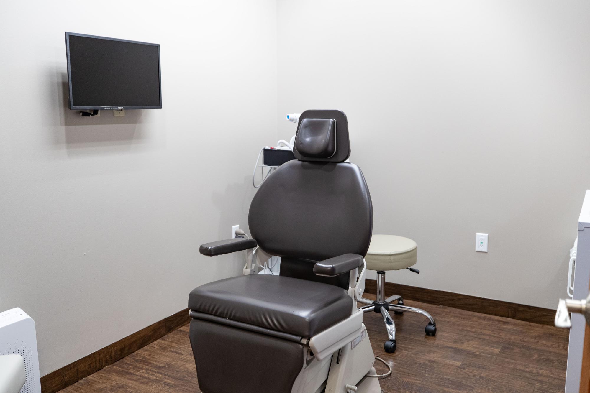 Treatment room at the Santa Rosa clinic